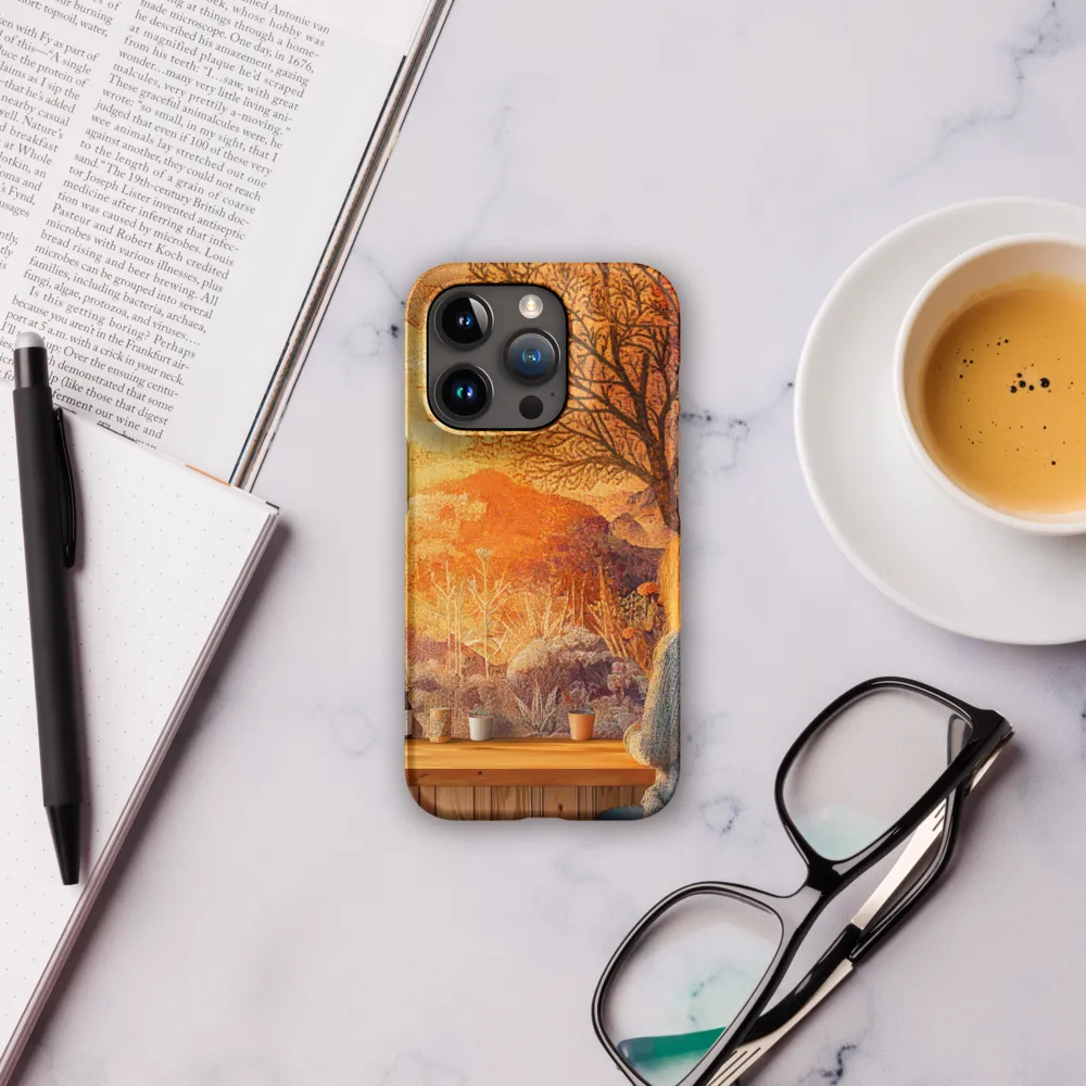 Whispers of a Golden Sunset | Phone Case |  15 Pro | Snap Case | Matte