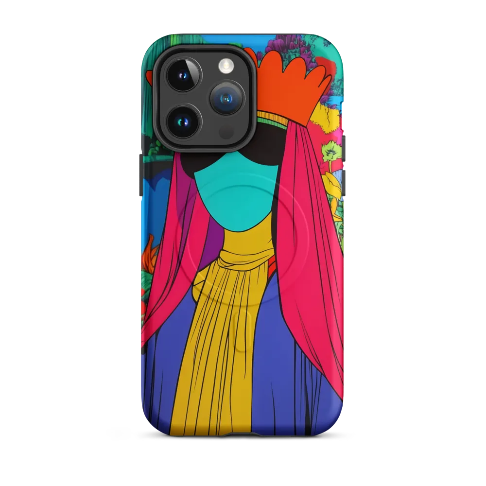 Crowned Surrealism | Phone Case |  14 Pro Max | MagSafe® Tough Case | Matte