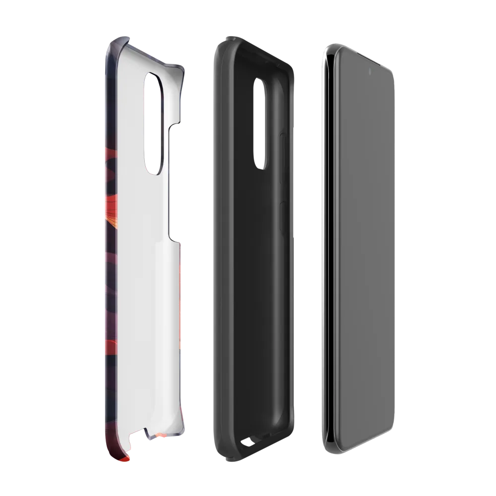Ethereal Waves of Color | Phone Case |  S20 | Tough Case | Glossy
