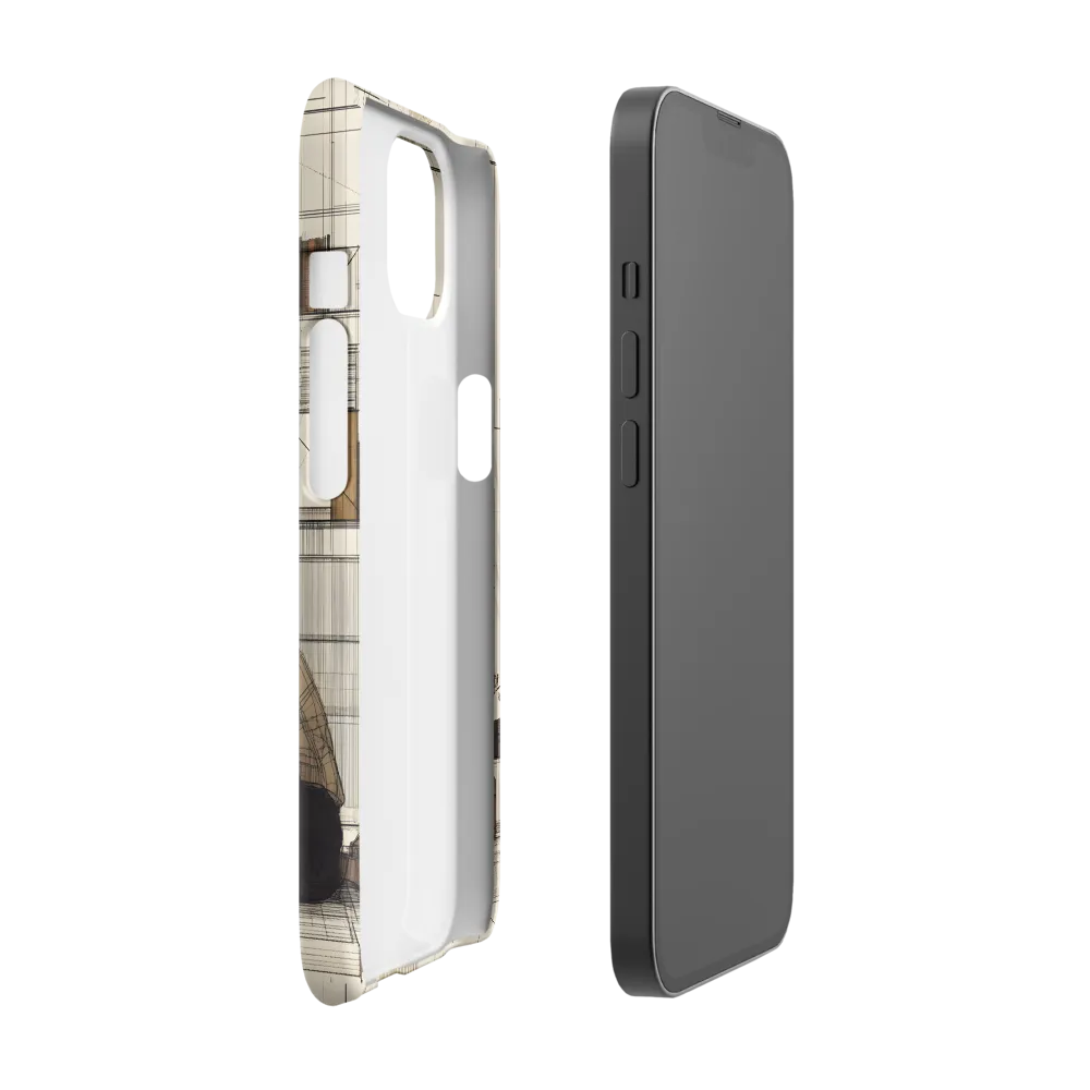 Quiet Reflections in Line | Phone Case |  13 | Snap Case | Glossy
