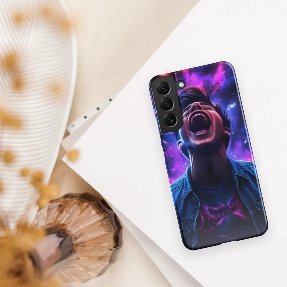 Cosmic Scream | Phone Case |  S22 Plus | Snap Case | Glossy