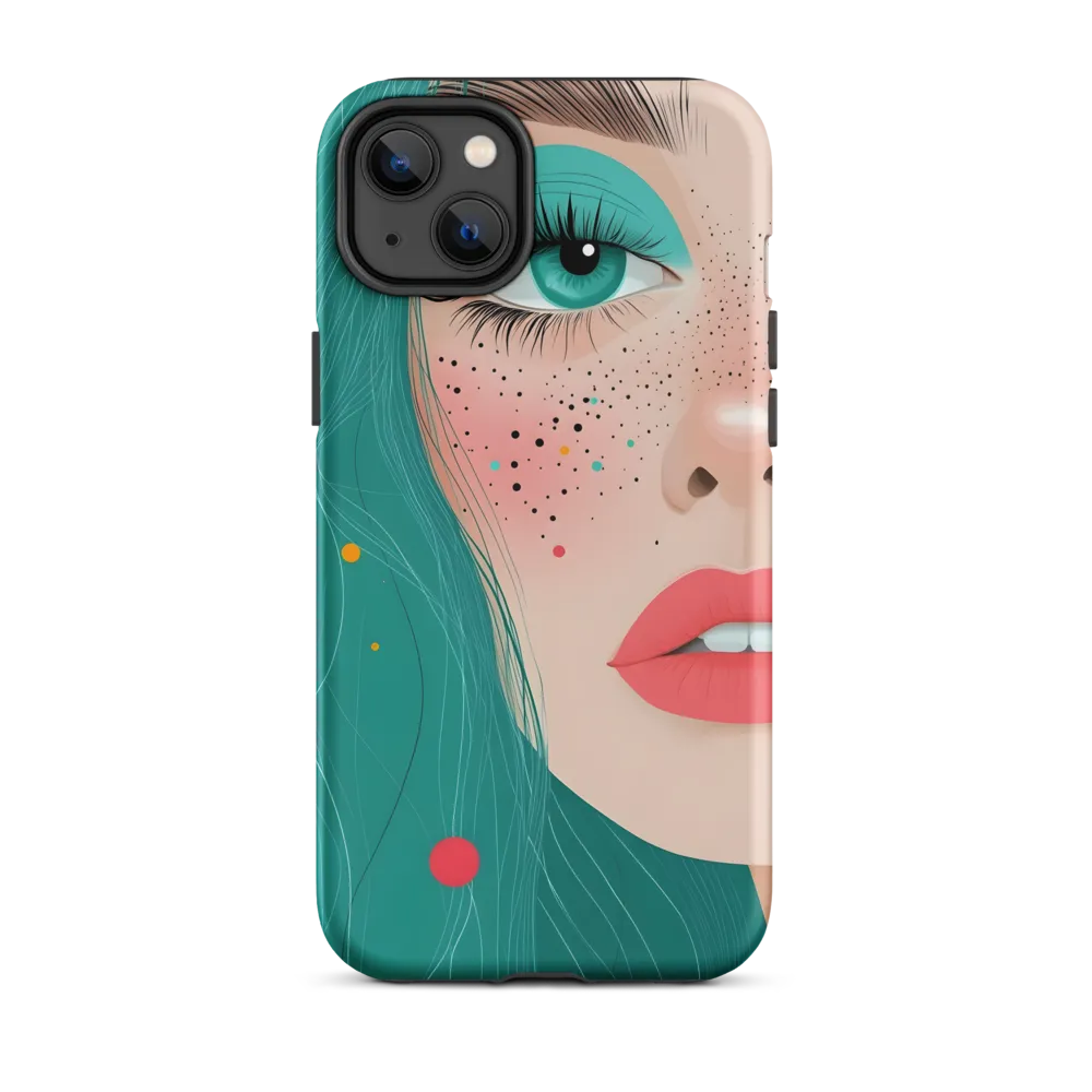 A Playful Portrait: Turquoise Temptation