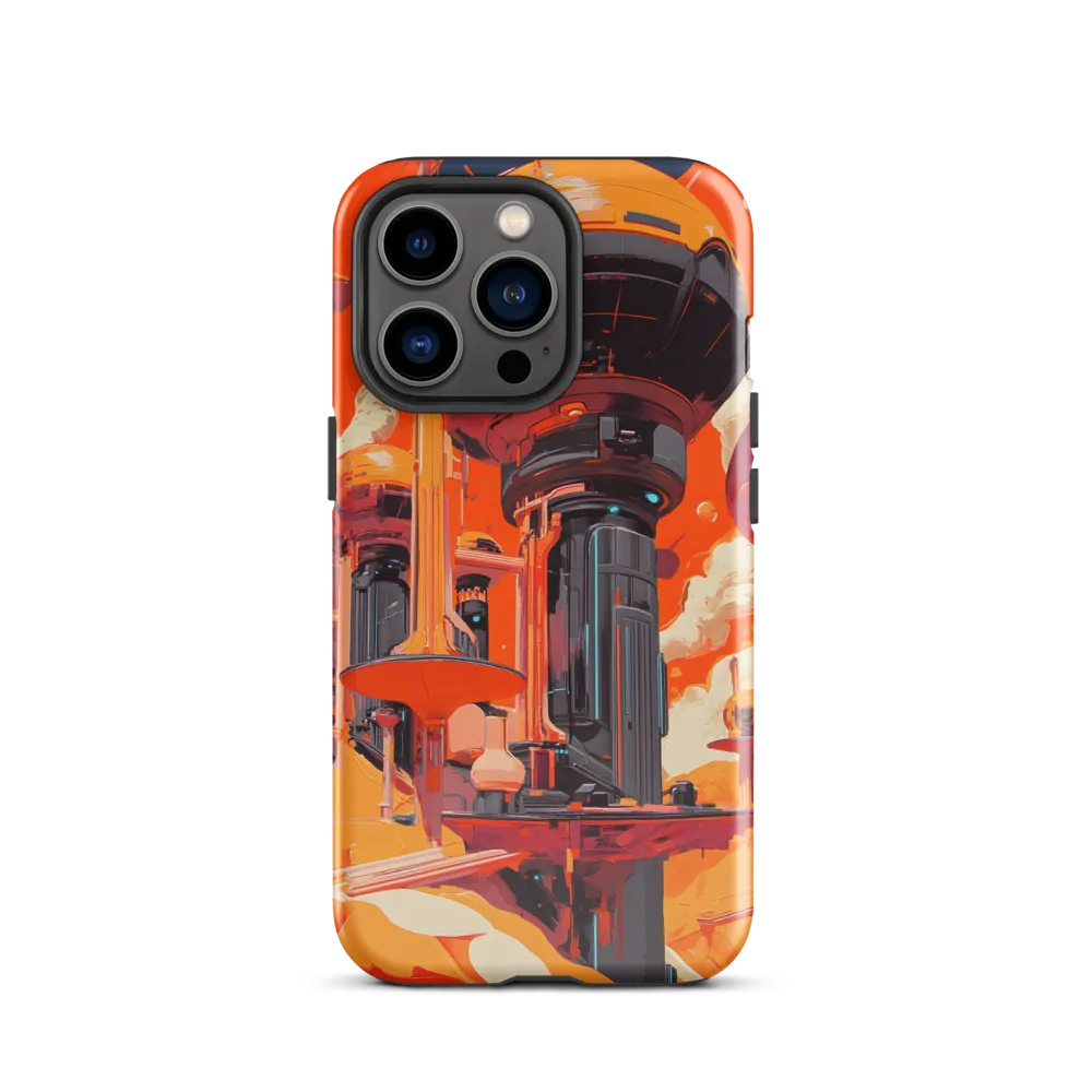 Celestial Towers of Tomorrow | Phone Case |  13 Pro | Tough Case | Glossy