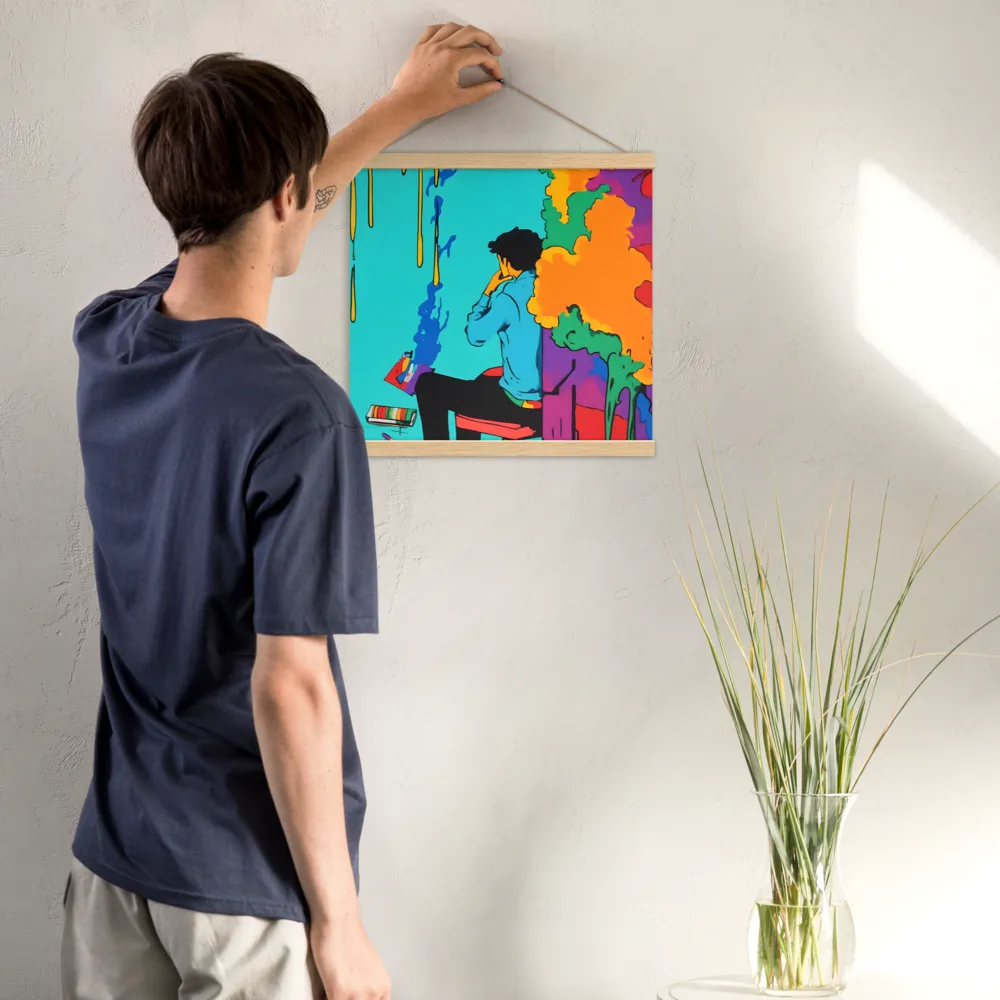 The Artist Within | Poster With Oak Wood Hanger | 16″×16″