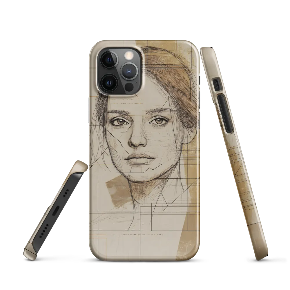 Geometric Elegance: A Modern Portrait