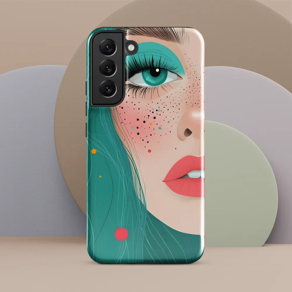 A Playful Portrait: Turquoise Temptation