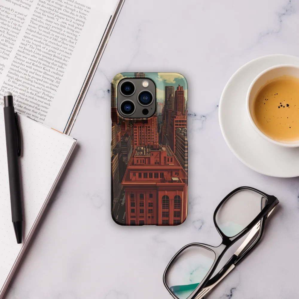 Urban Reverie: A Journey Through the City | Phone Case |  14 Pro | Snap Case | Matte
