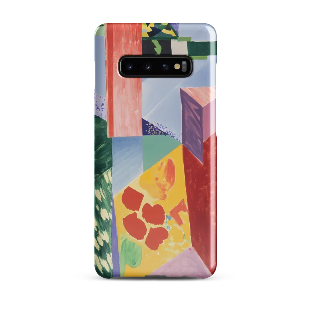 Interplay of Geometry and Color | Phone Case |  S10 Plus | Snap Case | Glossy