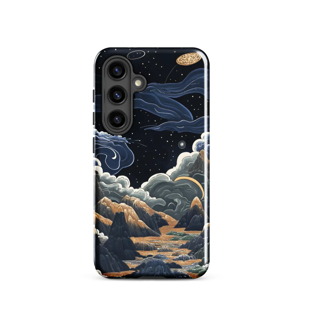 Celestial Harmony: Peaks and Planets