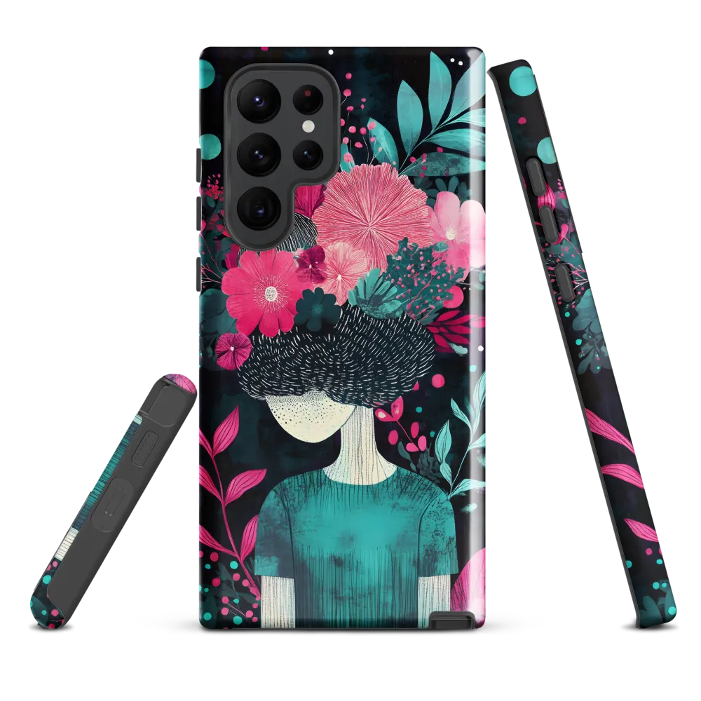 Floral Harmony: A Portrait of Serenity