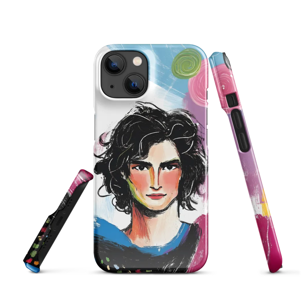 Vibrant Portrait of Youth | Phone Case |  14 | Snap Case | Glossy