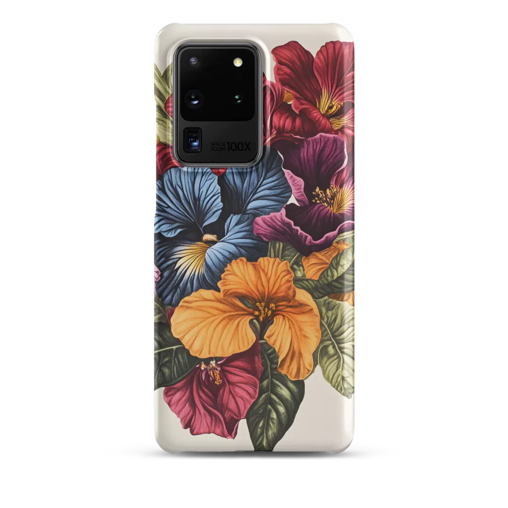 Floral Symphony in Color | Phone Case |  S20 Ultra | Snap Case | Matte