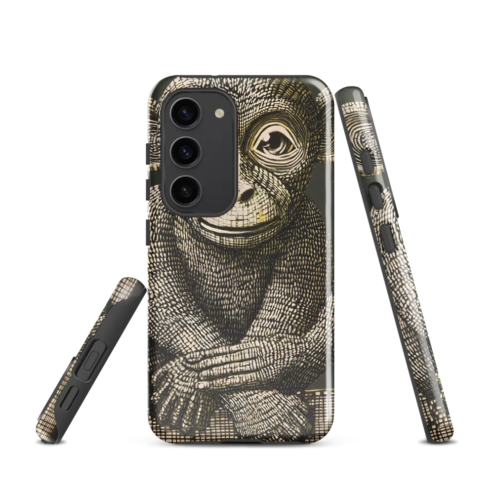 Intricate Primate Portrait
