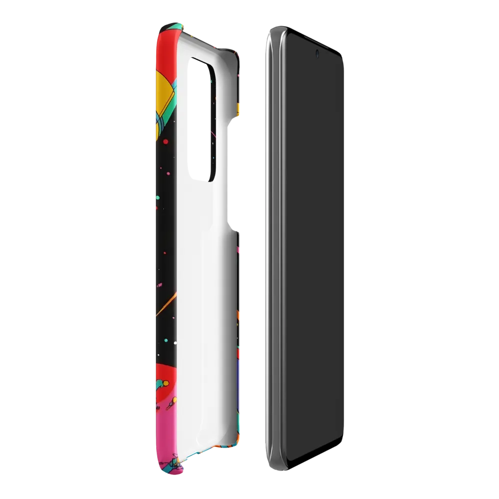 Cosmic Voyage: The Neon Lift-Off