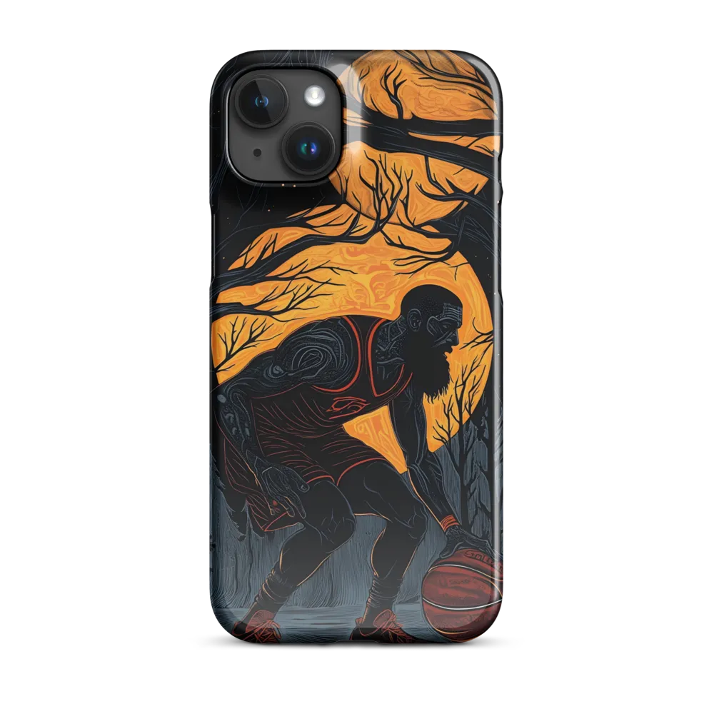 Under the Moonlight: A Basketball Player's Dance | Phone Case |  15 Plus | Snap Case | Glossy