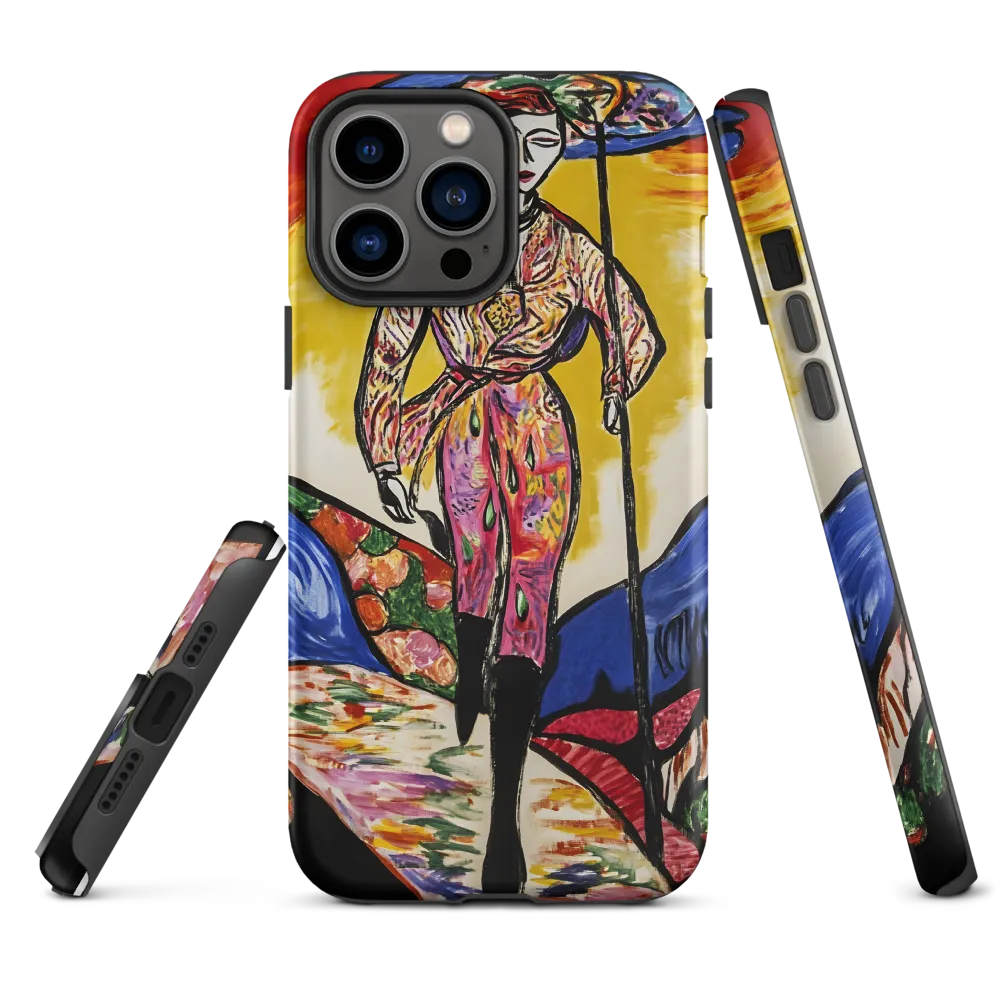 Walking Through Vibrant Landscapes