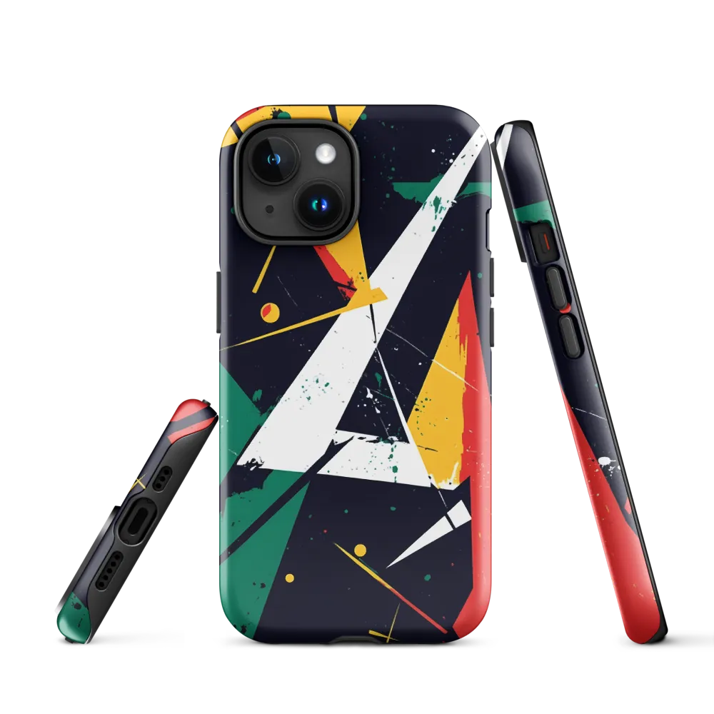 Dynamic Geometries | Phone Case |  15 | Tough Case | Glossy