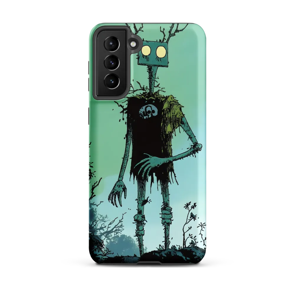 The Techno-Guardian of Nature | Phone Case |  S21 Plus | Tough Case | Matte