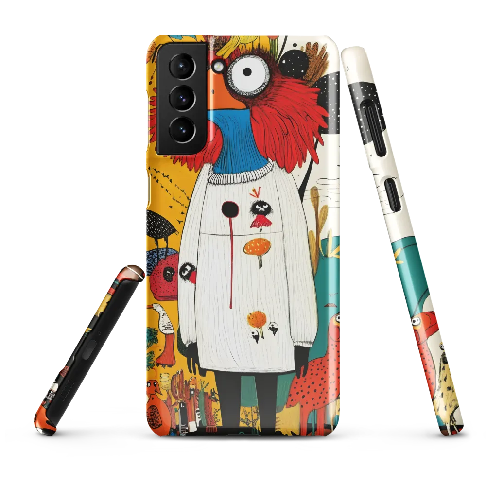 Whimsical Bird's Embrace