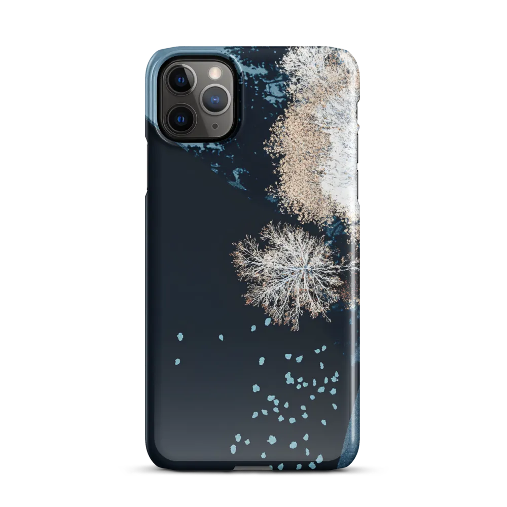 Tranquil Transitions: An Aerial Study of Nature | Phone Case |  11 Pro Max | Snap Case | Glossy