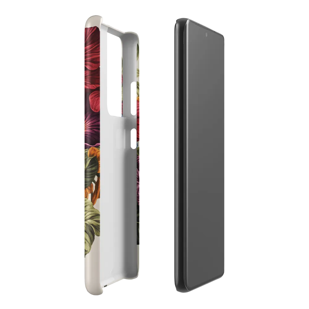 Floral Symphony in Color | Phone Case |  S21 Ultra | Snap Case | Matte