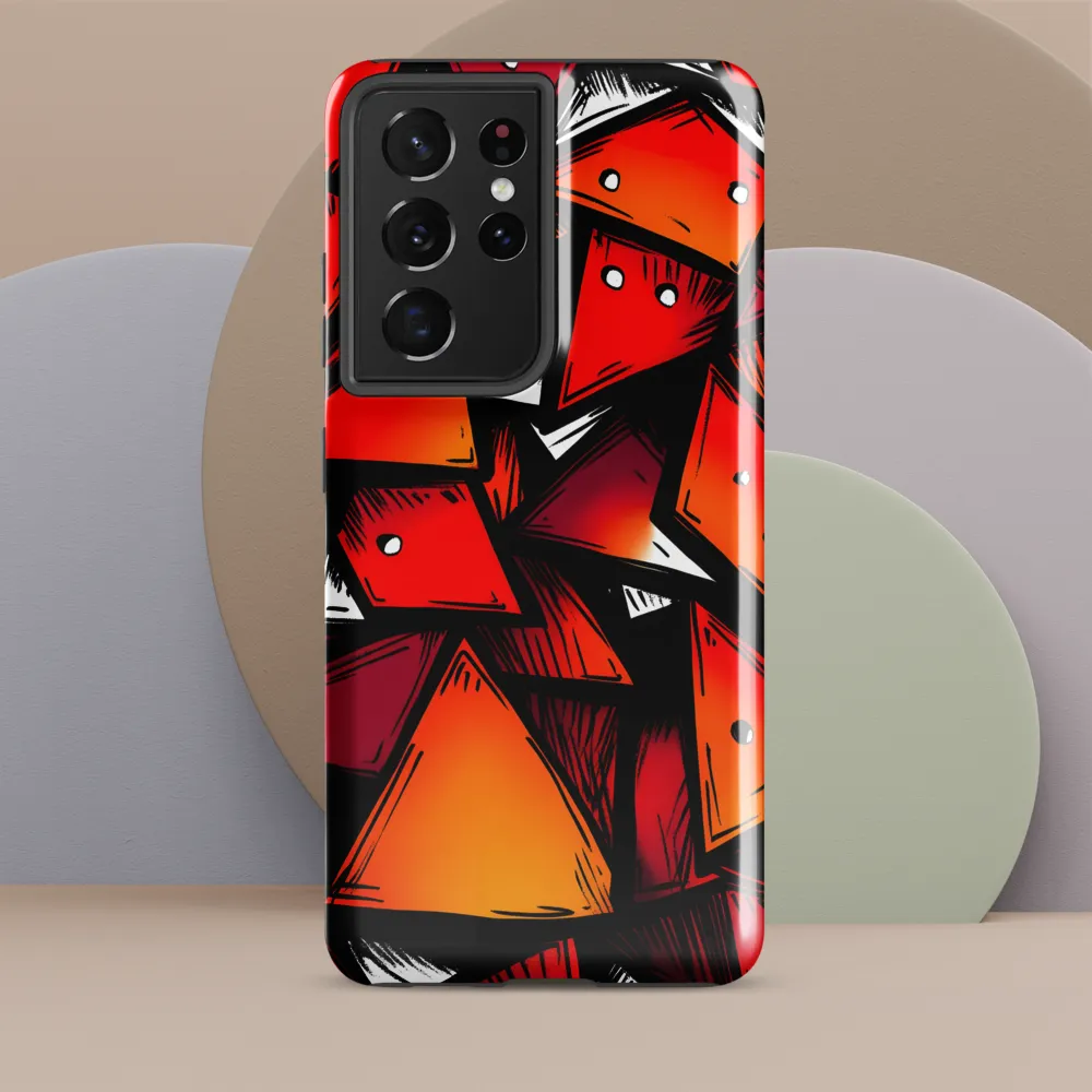 Dynamic Geometry of Red and Orange