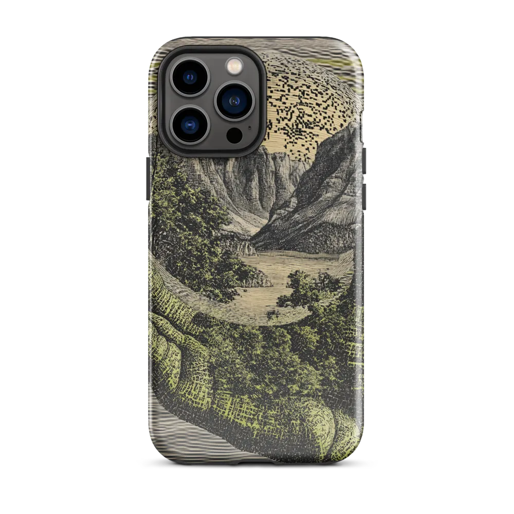 Embrace of Nature's Sphere | Phone Case |  13 Pro Max | Tough Case | Glossy