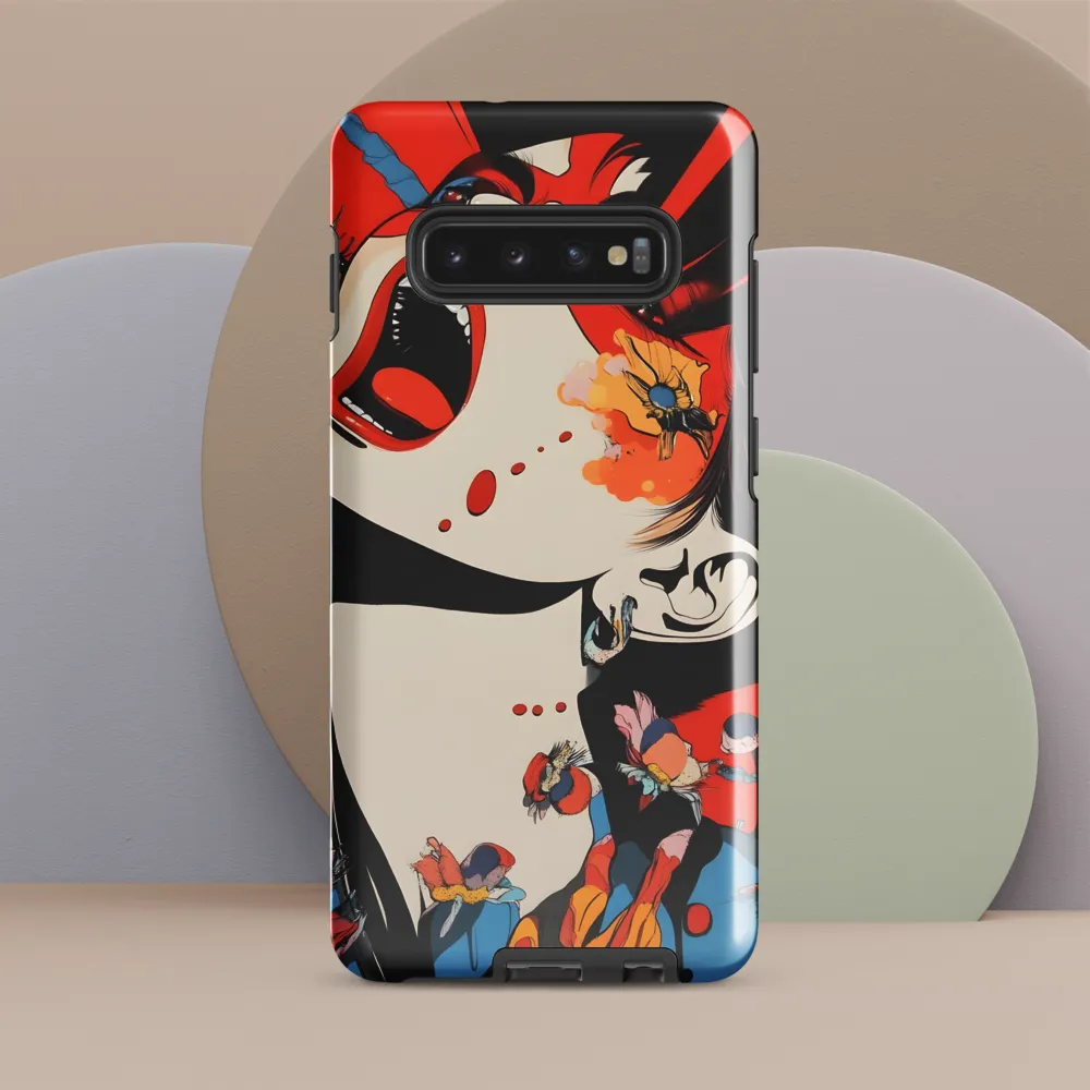 Vibrant Expression | Phone Case |  S10 Plus | Tough Case | Glossy