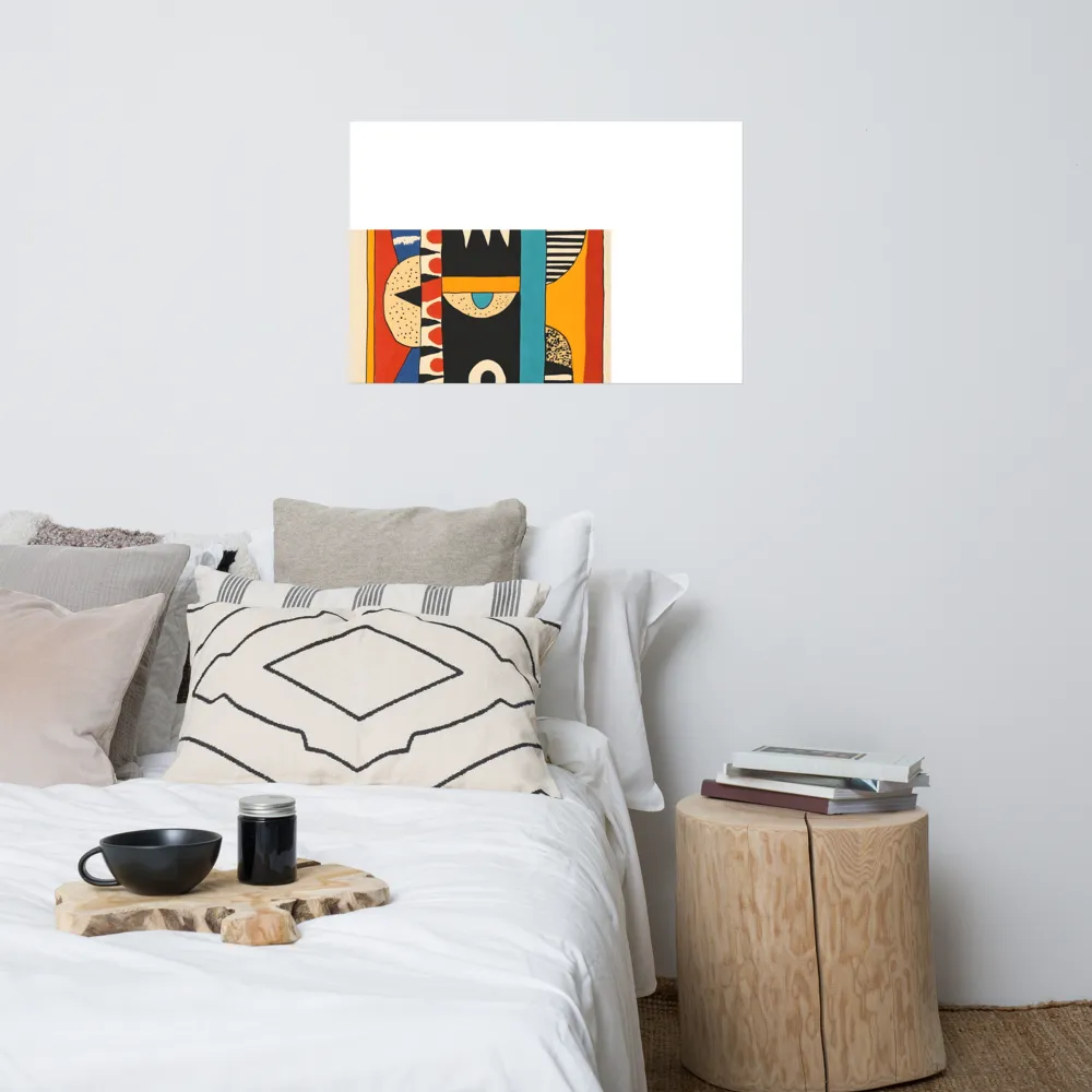 Playful Geometry: A Modern Abstract Exploration | Poster | 24″×36″