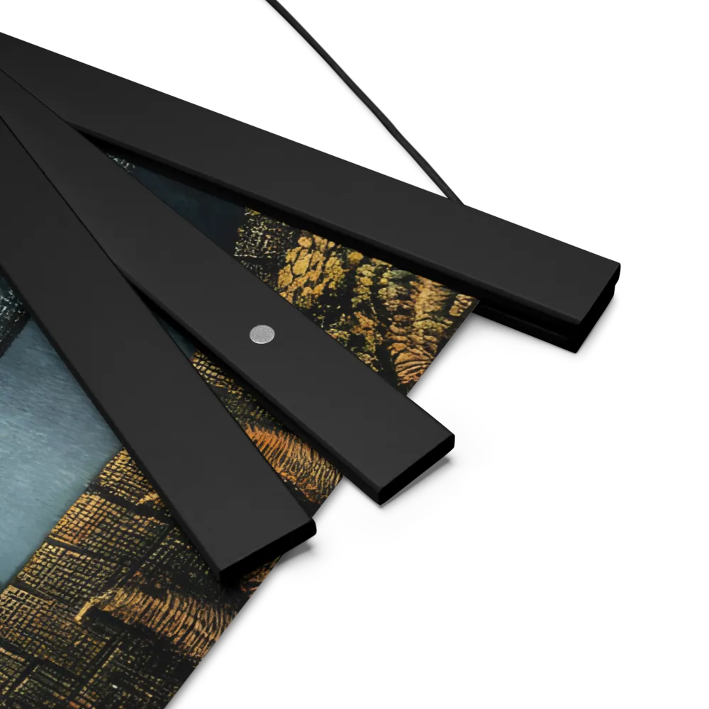Whispers of the Enchanted Forest | Poster With Black Wood Hanger | 18″×18″