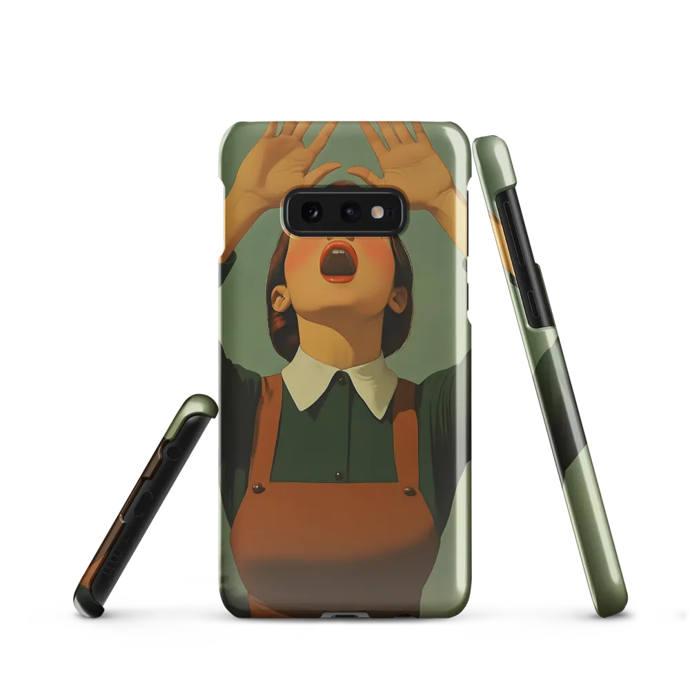 The Cry of Despair | Phone Case |  S10e | Snap Case | Glossy