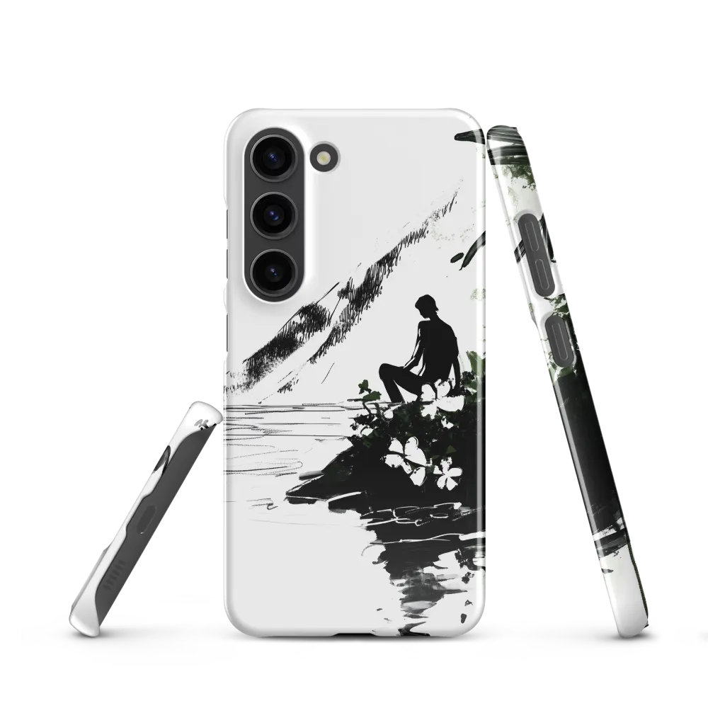 Contemplation by the Water | Phone Case |  S23 | Snap Case | Glossy