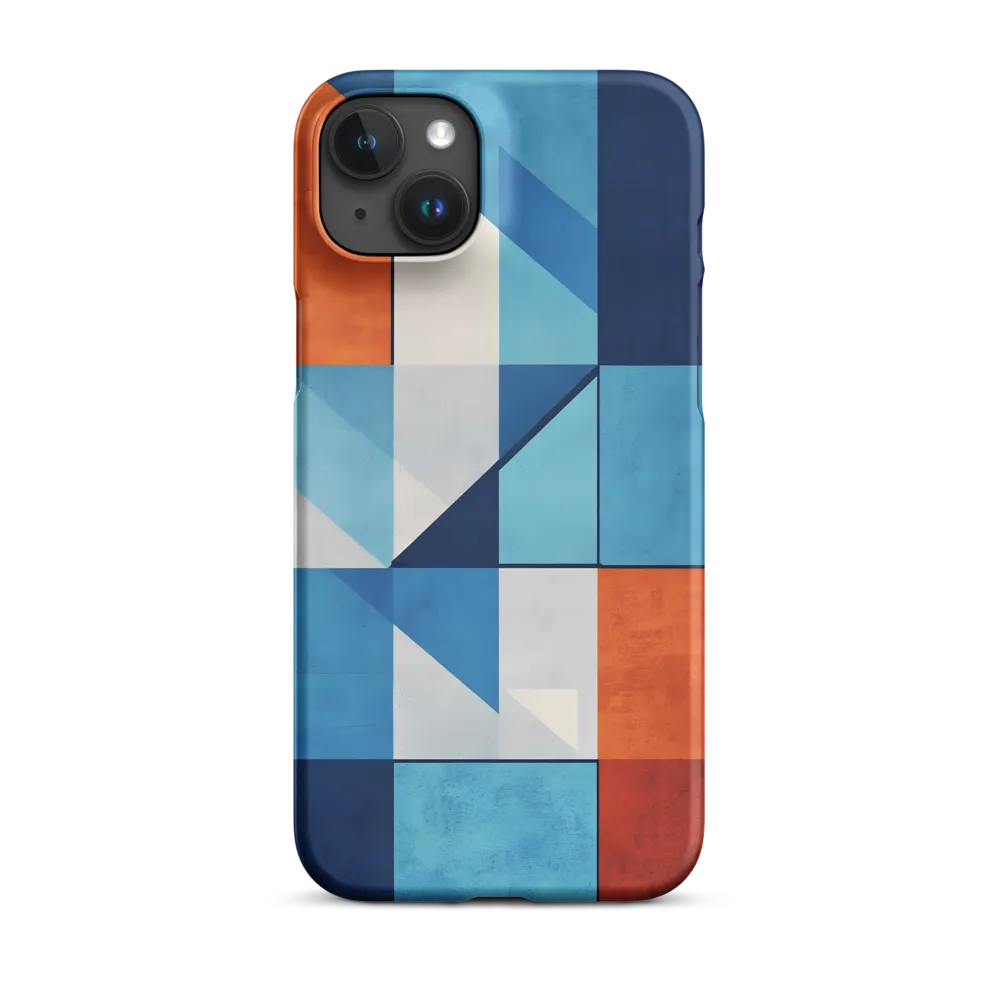 Geometric Harmony in Color | Phone Case |  15 Plus | Snap Case | Matte