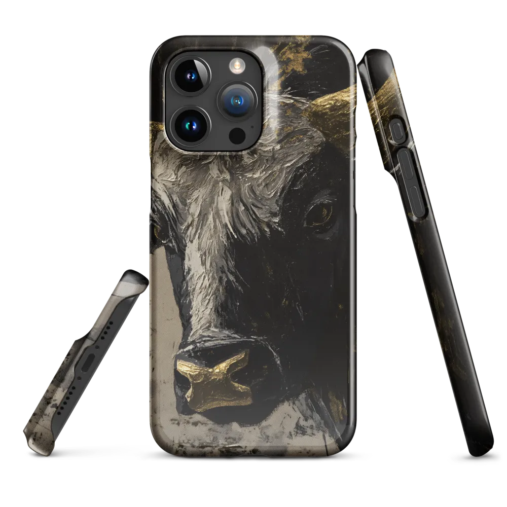 Majestic Bull: The Power in Black and Gold