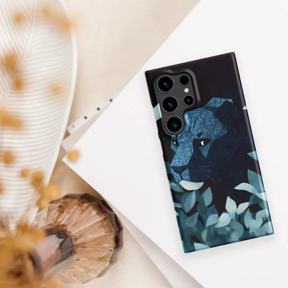 Lurking Blue: The Panther's Gaze