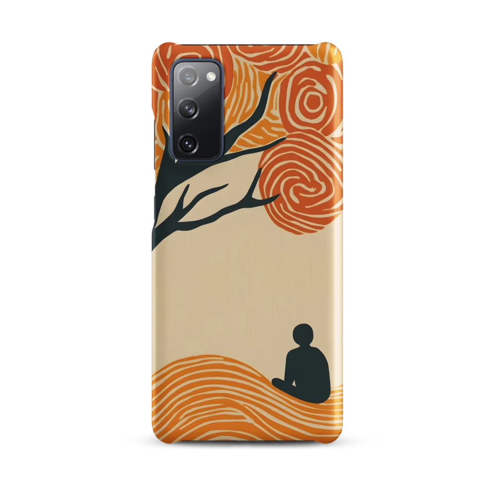 Silent Reflections under Swirling Leaves | Phone Case |  S20 FE | Snap Case | Matte