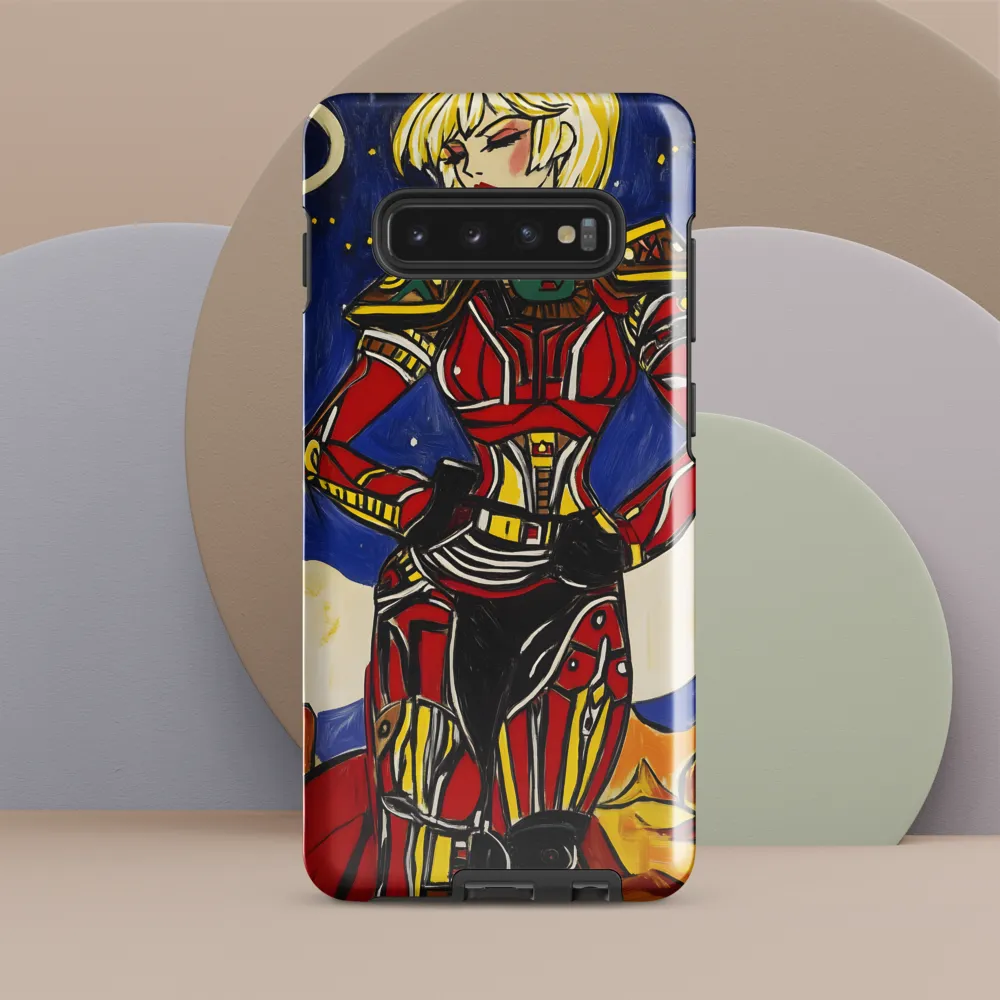 The Defiant Warrior | Phone Case |  S10 Plus | Tough Case | Glossy