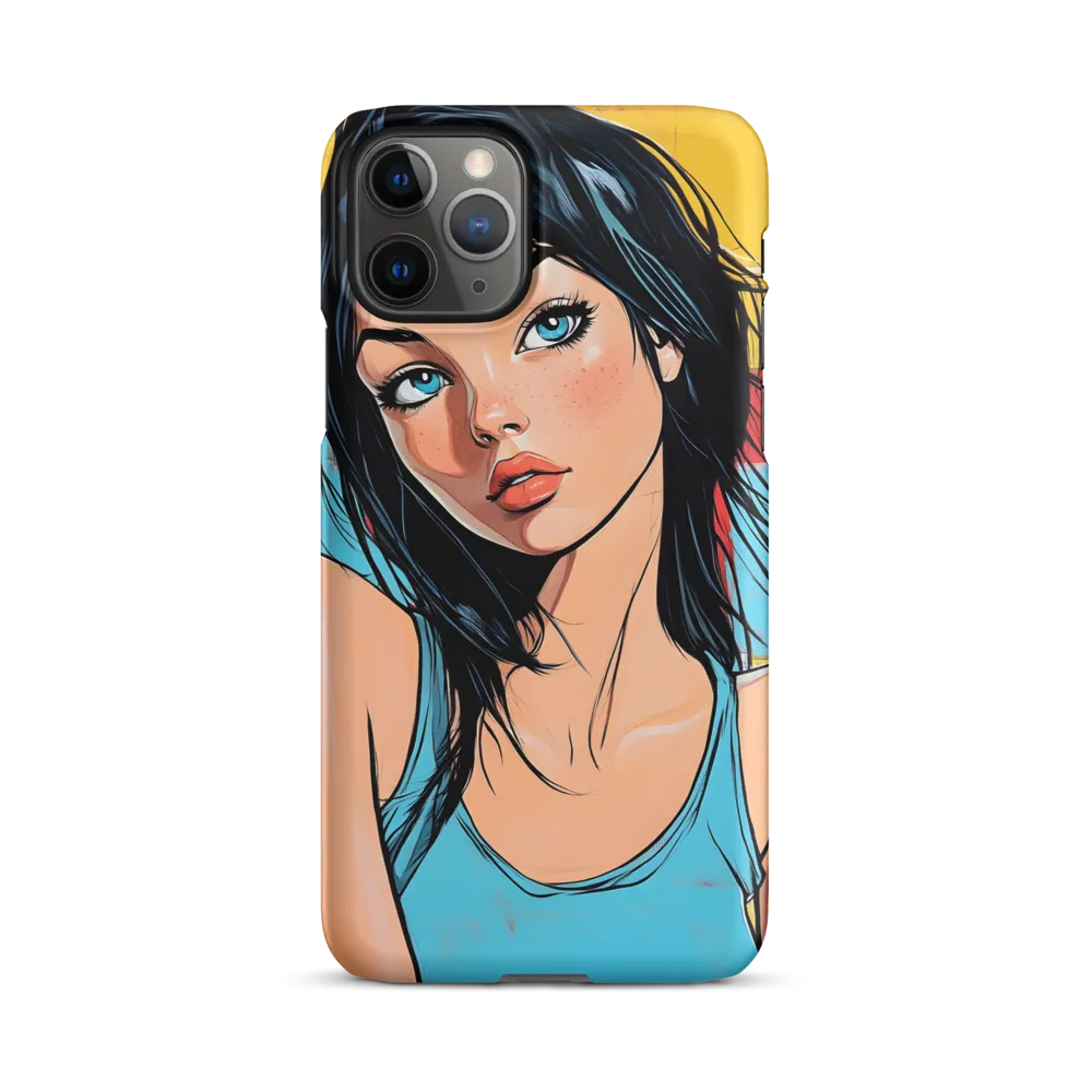 Vibrant Portrait of Modern Youth | Phone Case |  11 Pro | Snap Case | Matte