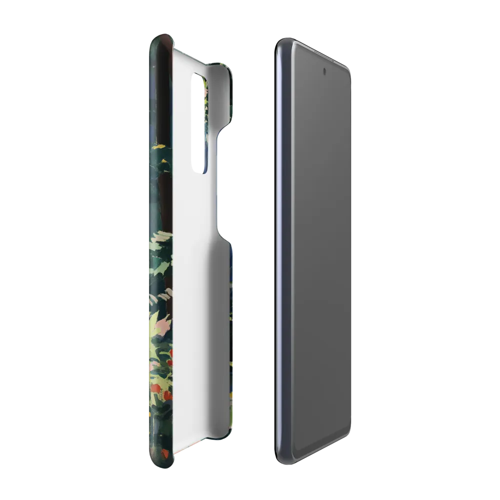 Flight of Light: A Serene Forest | Phone Case |  S20 FE | Snap Case | Glossy