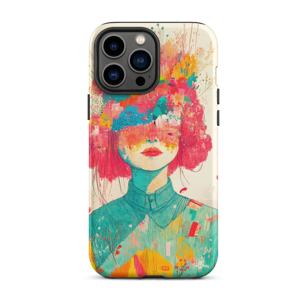 Whimsical Floral Portrait