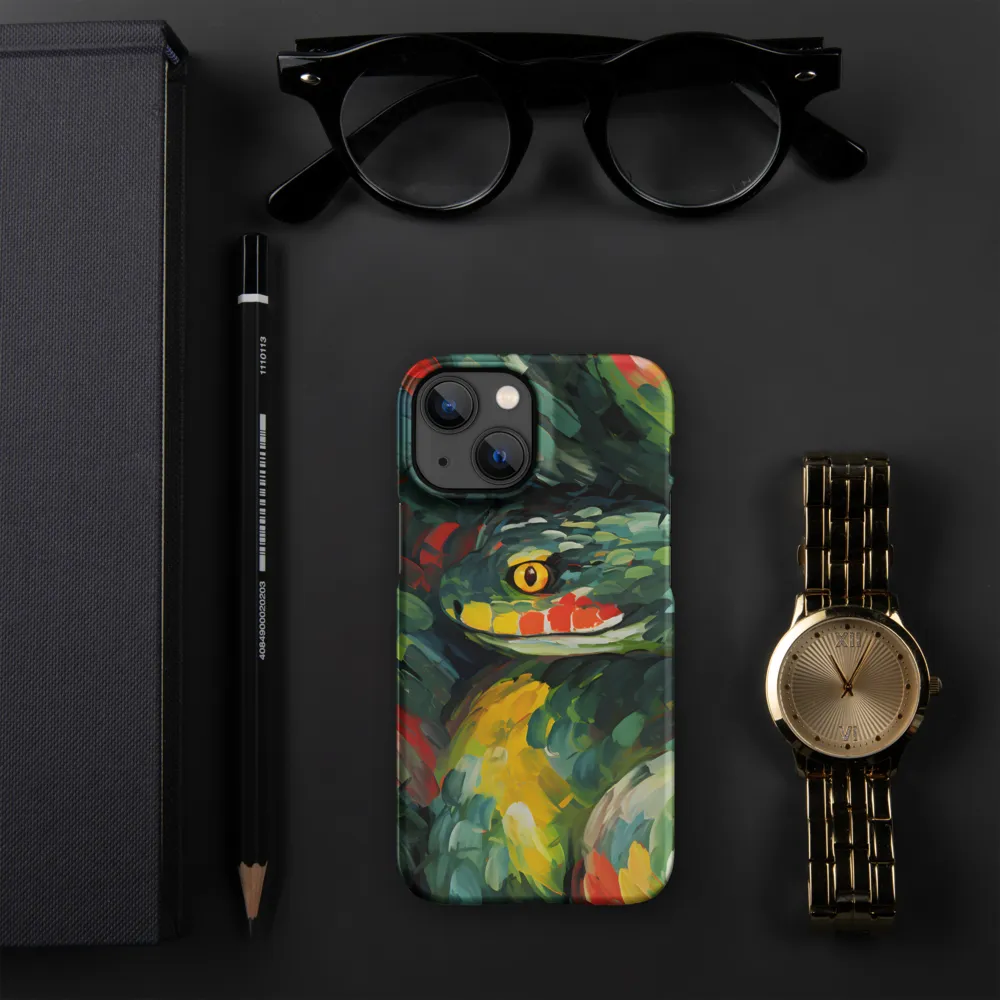Enigmatic Coils | Phone Case |  13 Mini | Snap Case | Matte