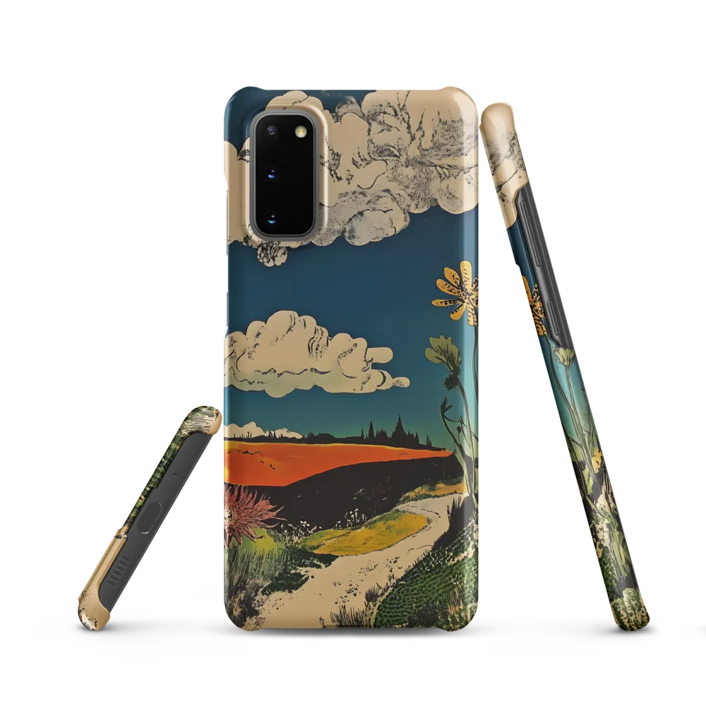 Surreal Blooming Landscape