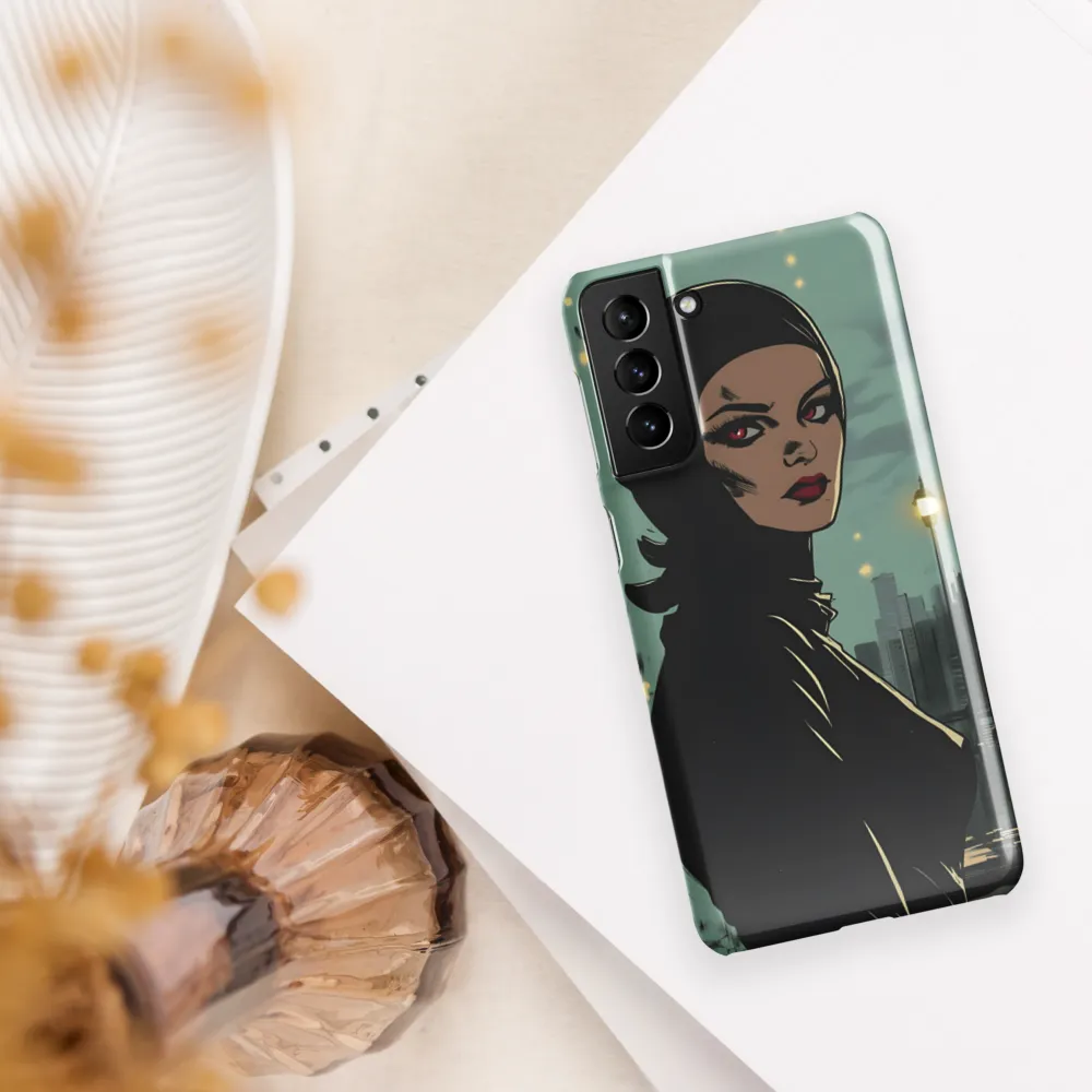 Shadows of Intrigue | Phone Case |  S21 Plus | Snap Case | Glossy