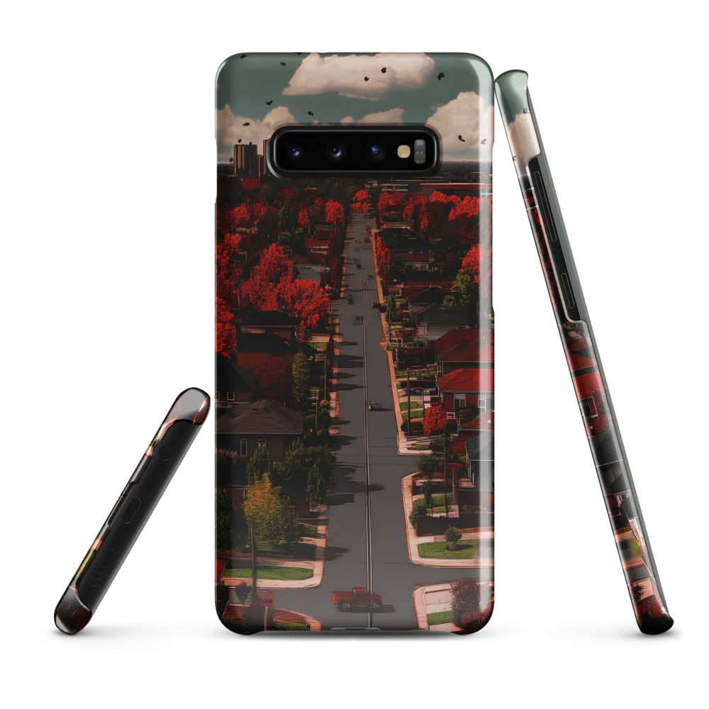 Urban Serenade: A Dusk Reflection | Phone Case |  S10 Plus | Snap Case | Glossy