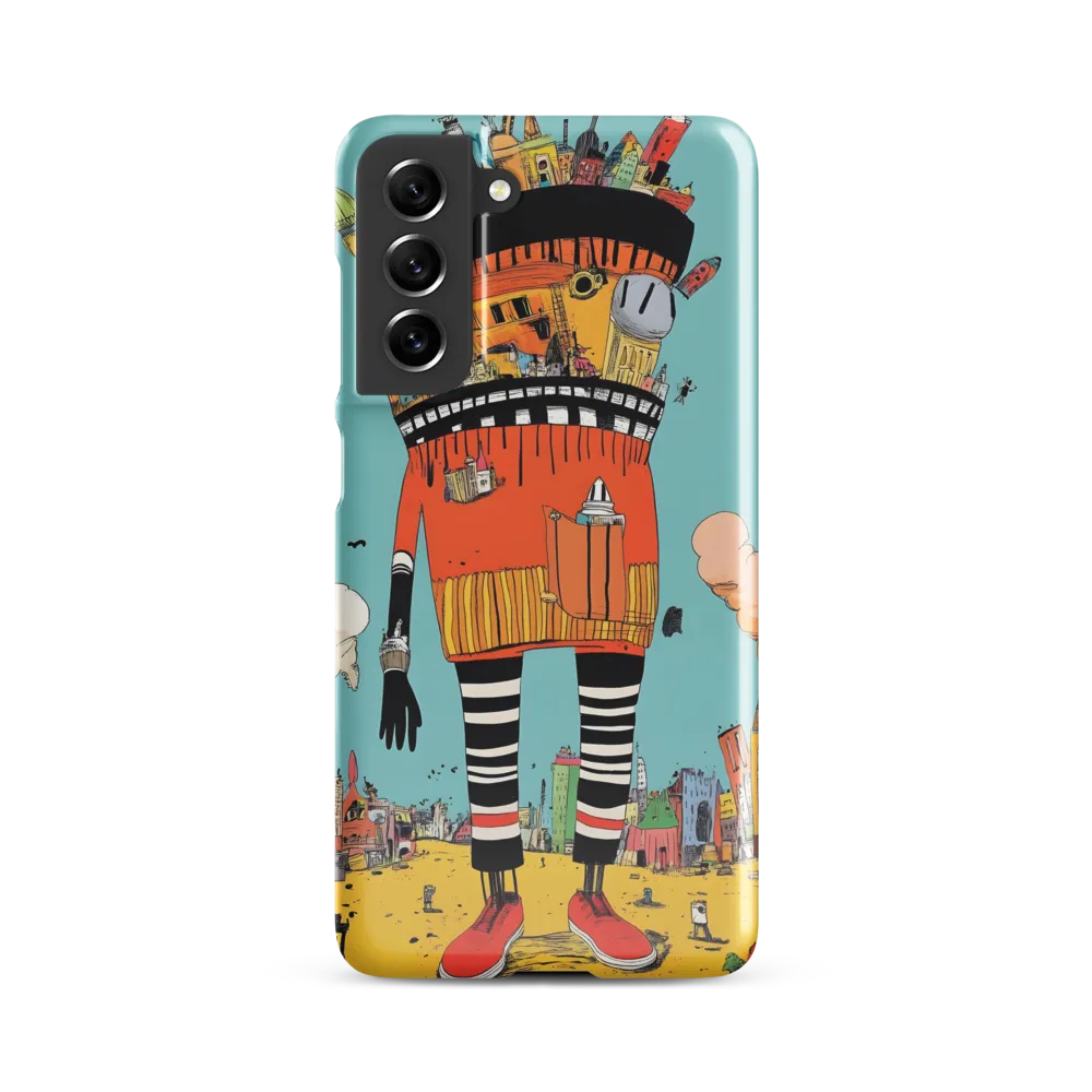 Urban Fantasia: A Whimsical Encounter | Phone Case |  S21 FE | Snap Case | Glossy