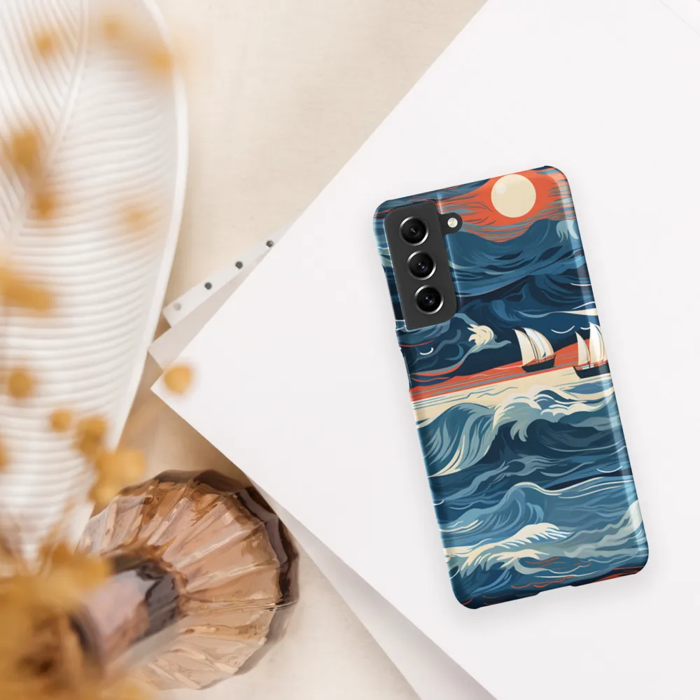 Ocean Whispers: A Voyage at Dusk