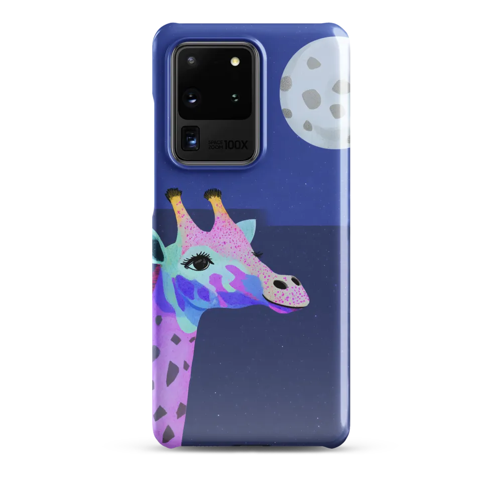 Whimsical Giraffe Under the Stars