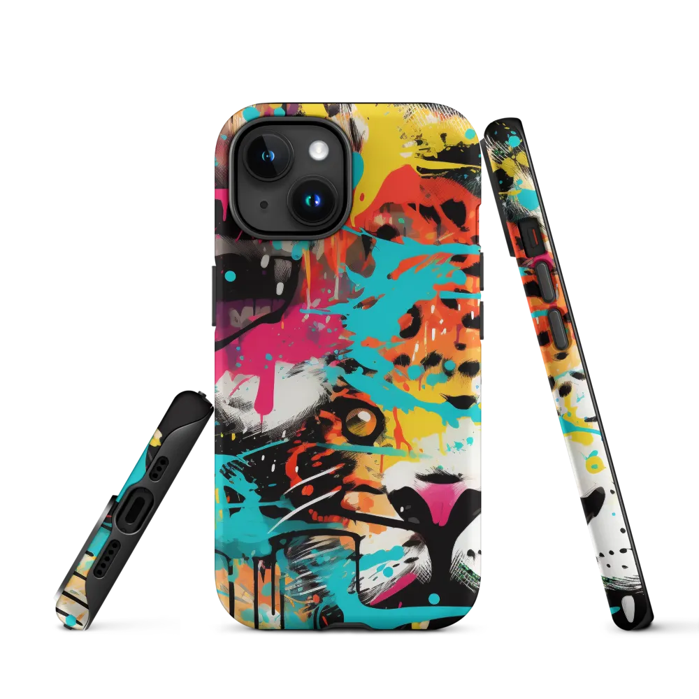Fierce Fusion: Tiger and Lion in Graffiti