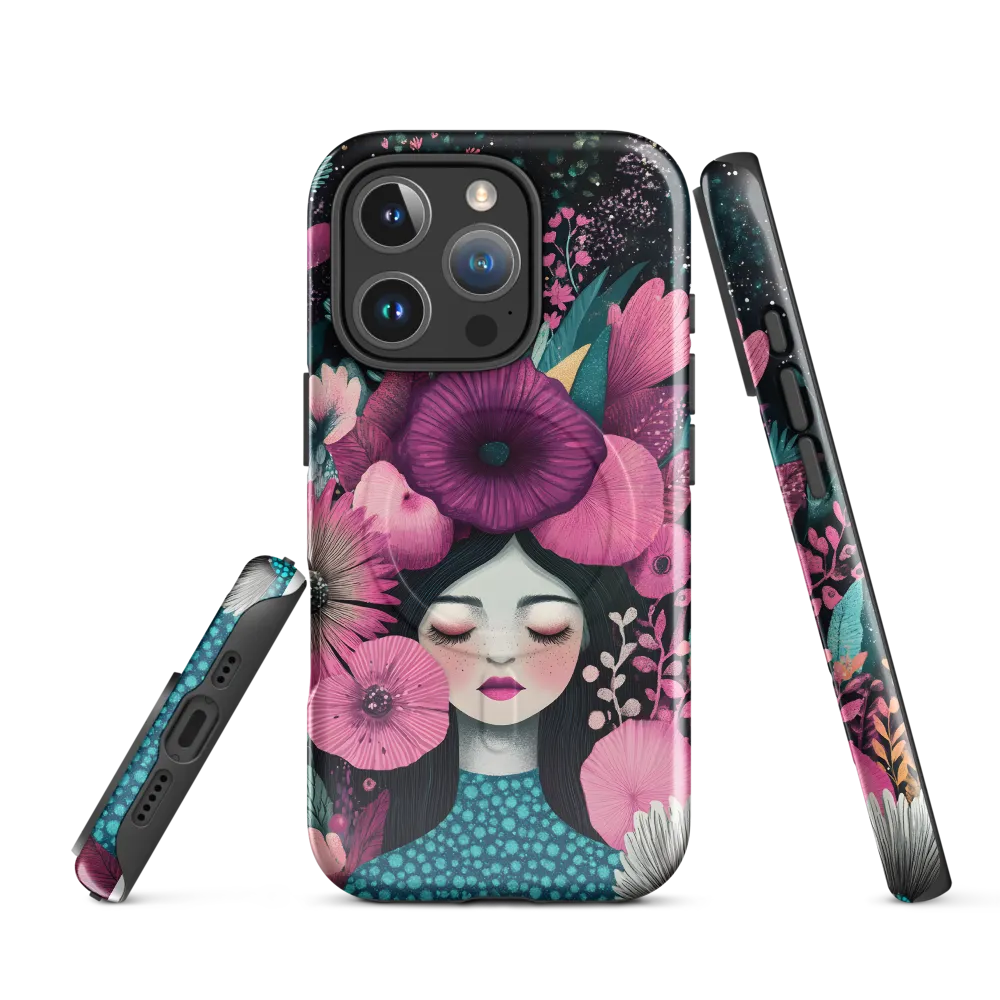 Blooming Serenity | Phone Case |  16 Pro | MagSafe® Tough Case | Glossy