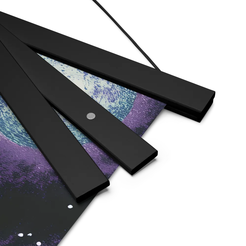 Beyond the Stars | Poster With Black Wood Hanger | 18″×18″